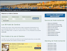 Tablet Screenshot of hotelageneve.com